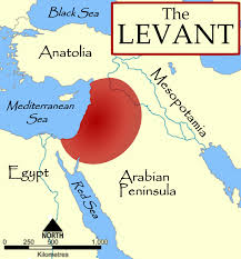 Levant Map of ISIL's goal